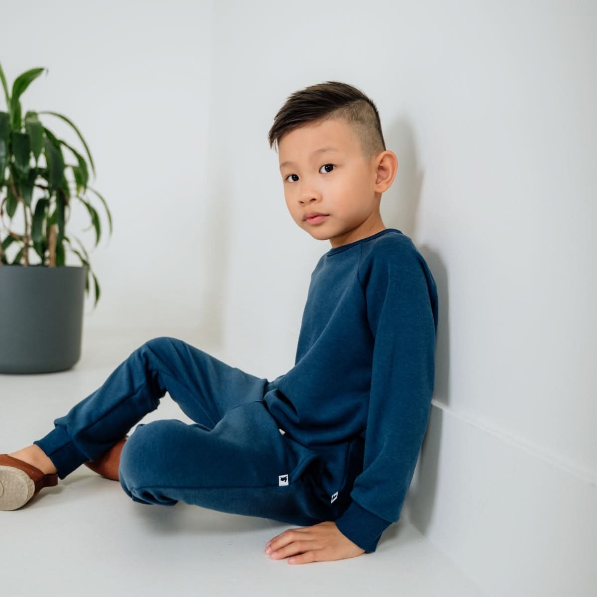Fleece Raglan Pullover | Dusty Lilac