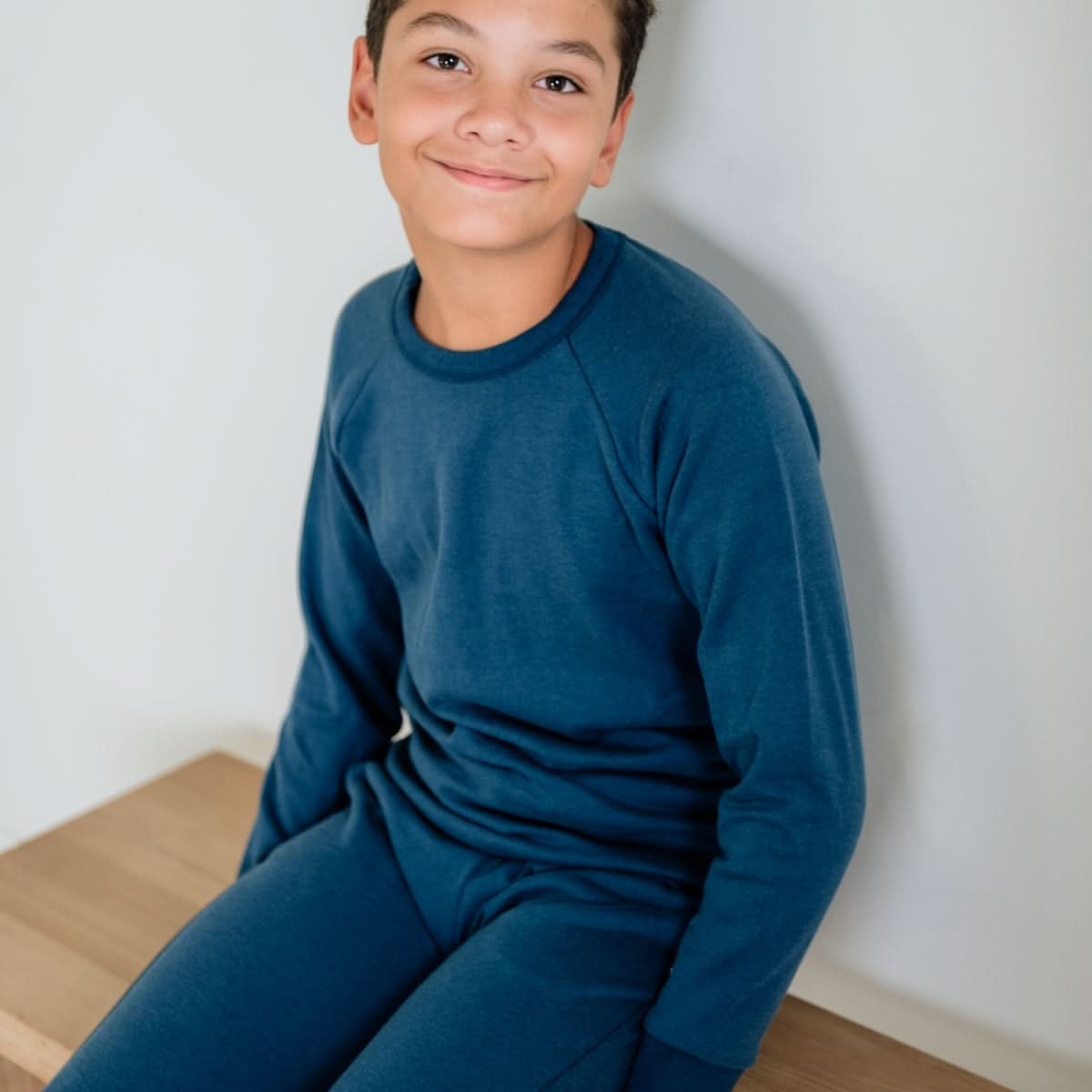 Youth Fleece Pullover | Terracotta
