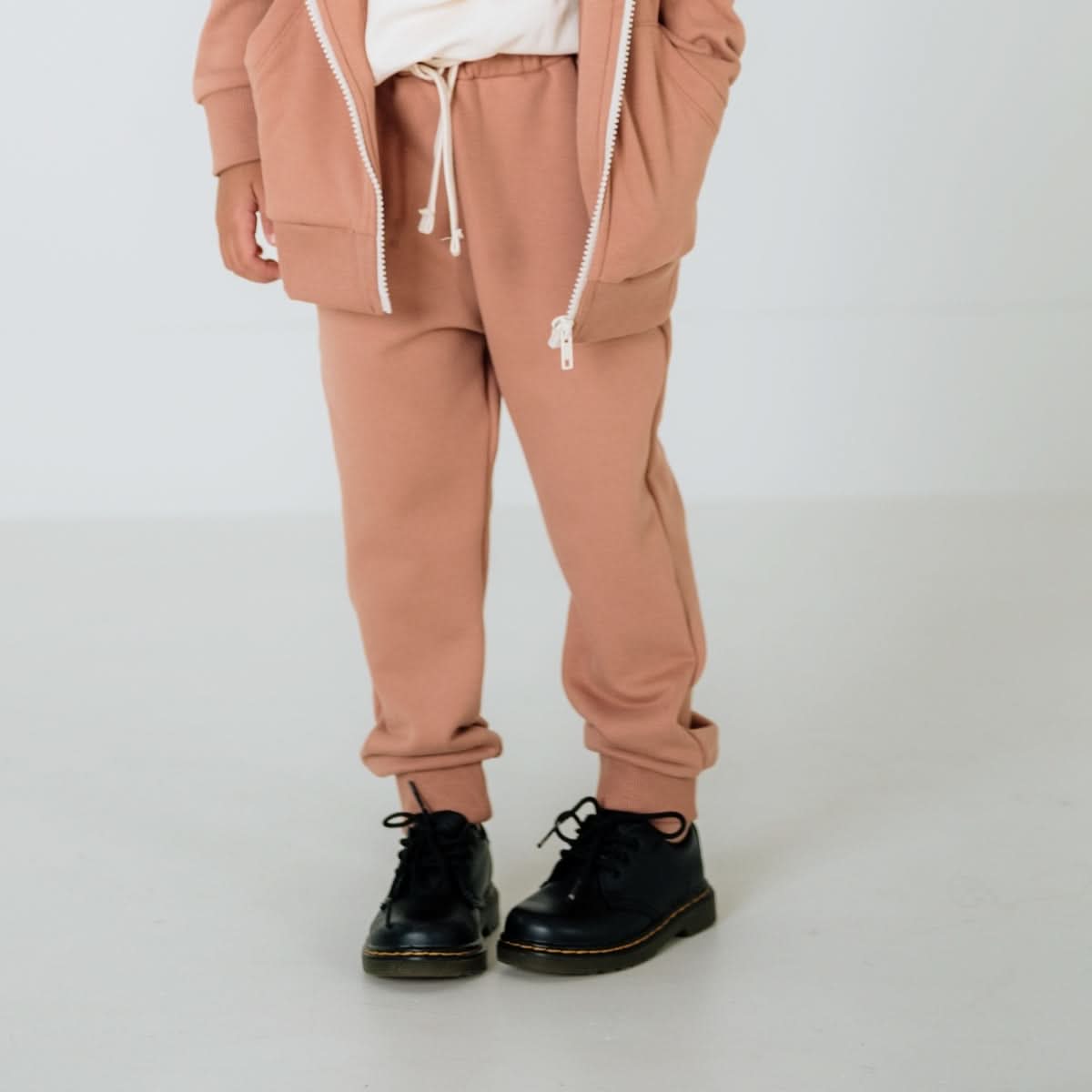 Fleece Joggers | Cranberry