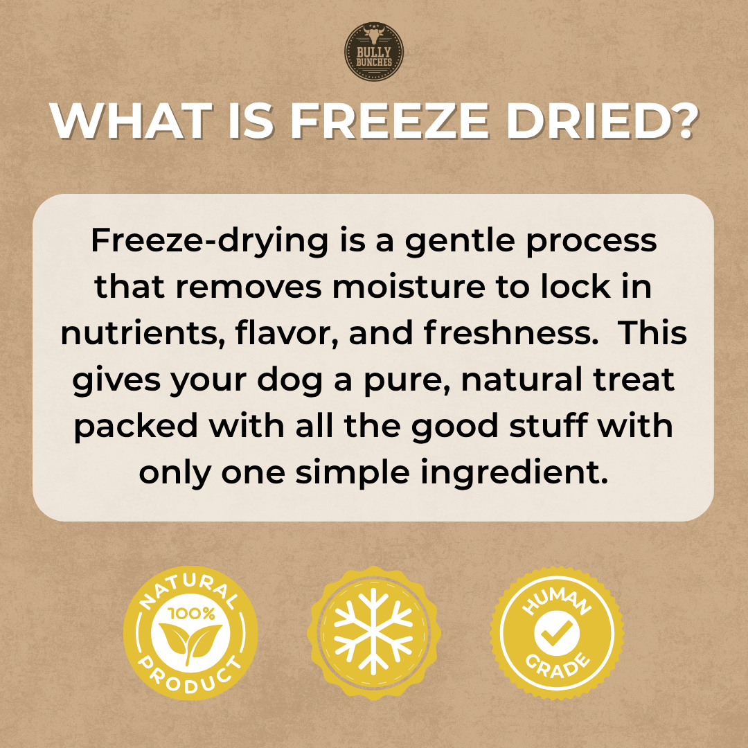 Freeze Dried Bundle 100g / 3.5oz x3
