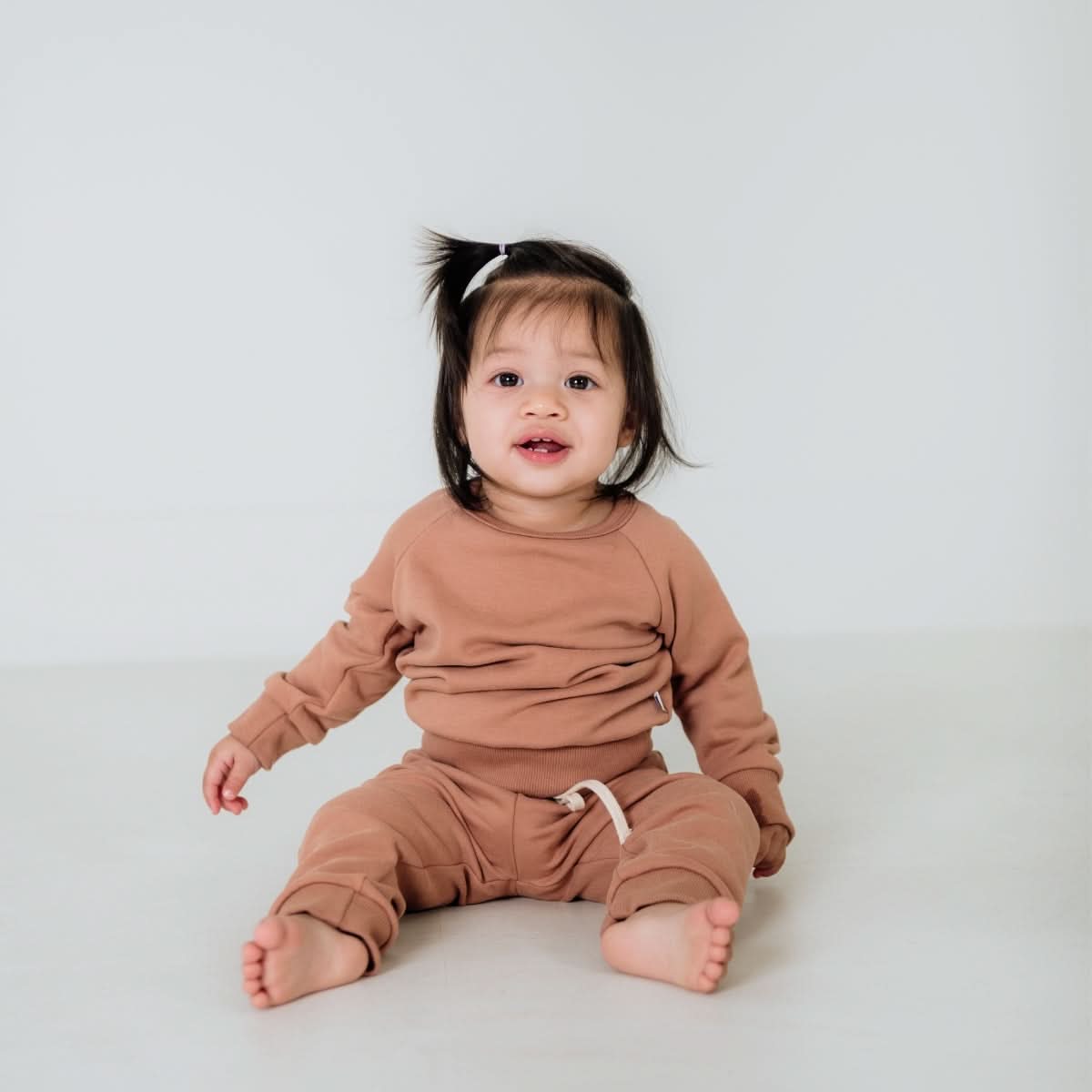 Fleece Raglan Pullover | Cranberry