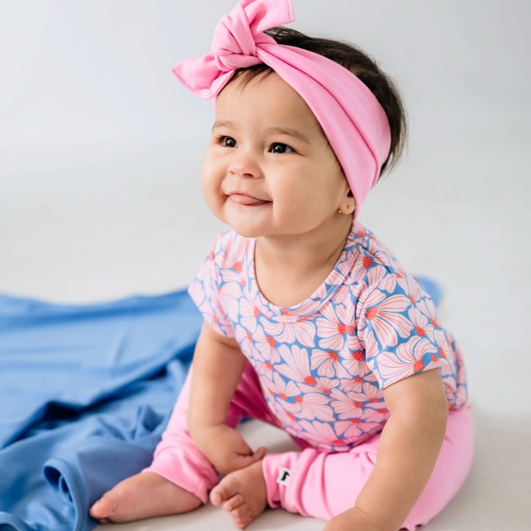 Short-Sleeved Bodysuit | Tangerine