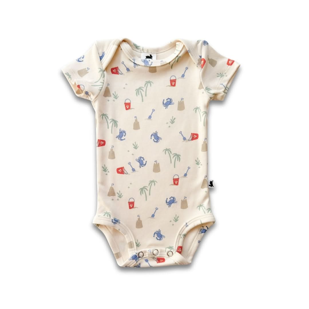 Short-Sleeved Bodysuit | Tidal Blue