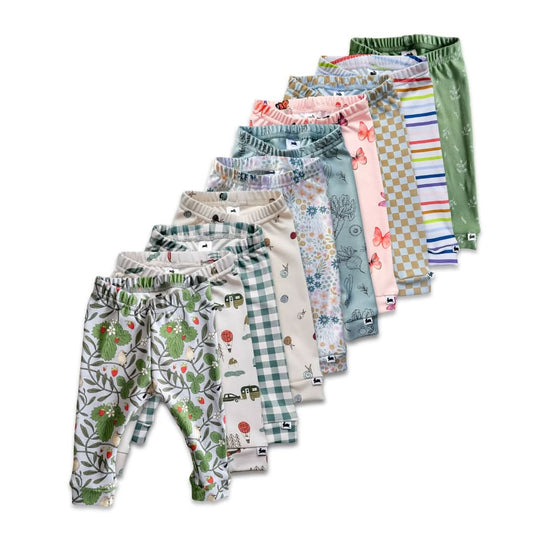 Leggings | Bison Plaid