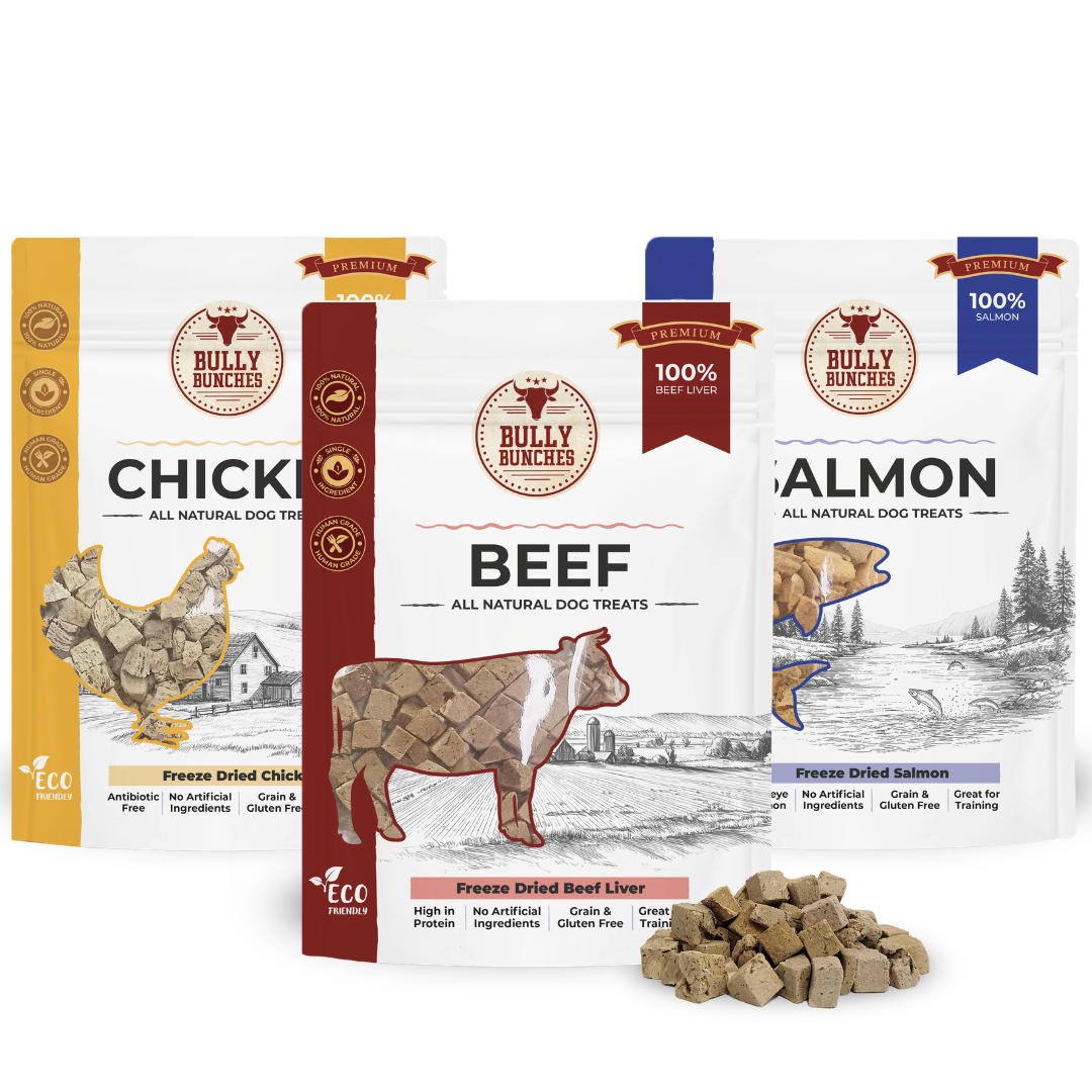 Freeze Dried Bundle 100g / 3.5oz x3