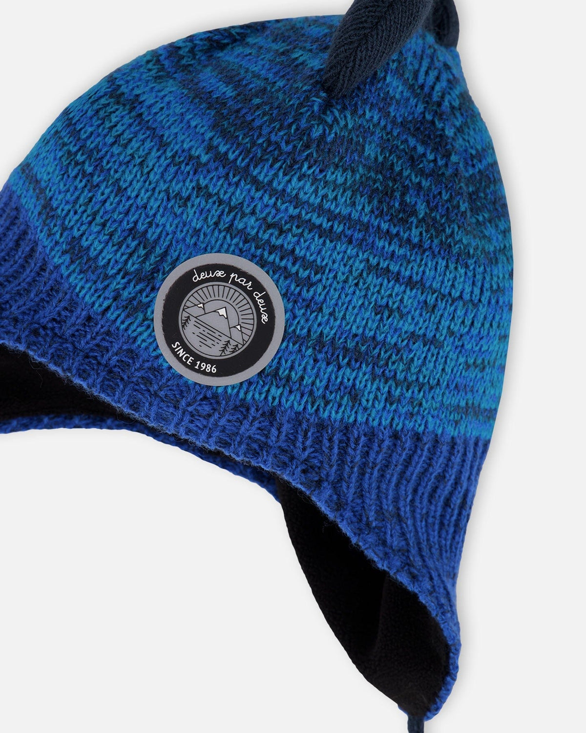 Lined Dino Peruvian Knit Winter Hat