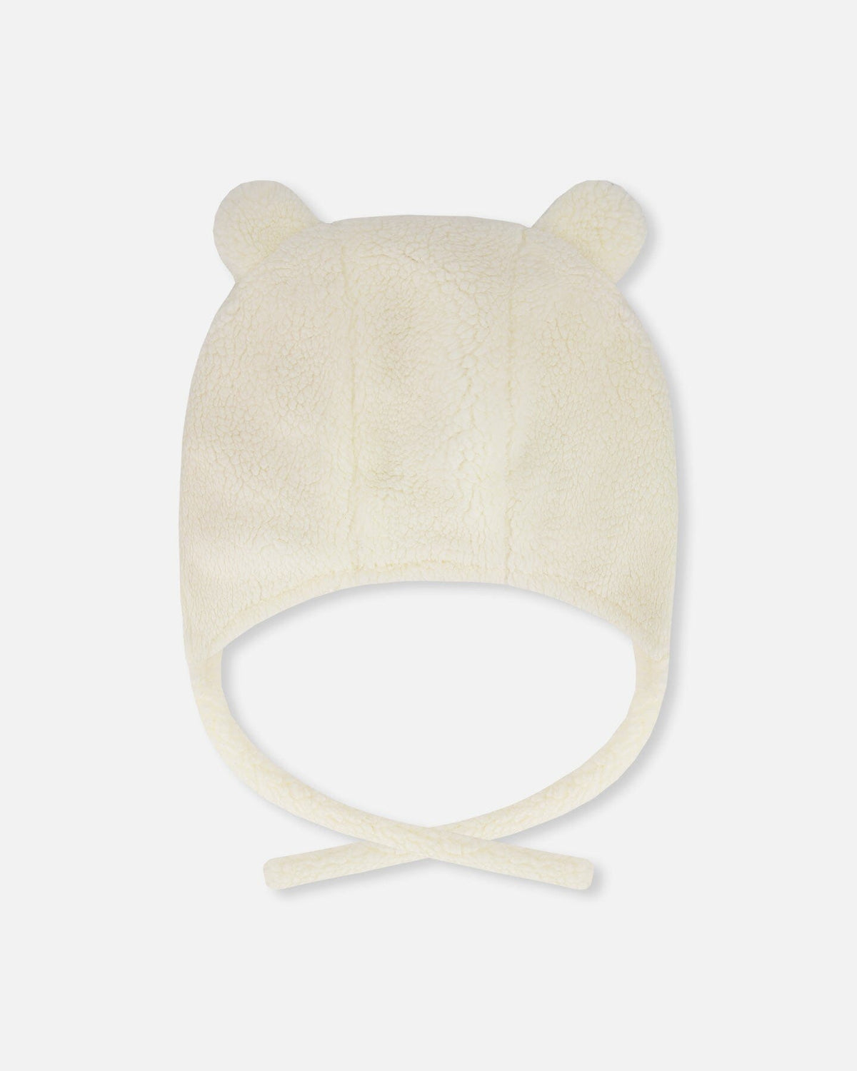 Lined Baby Sherpa Hat Off-White