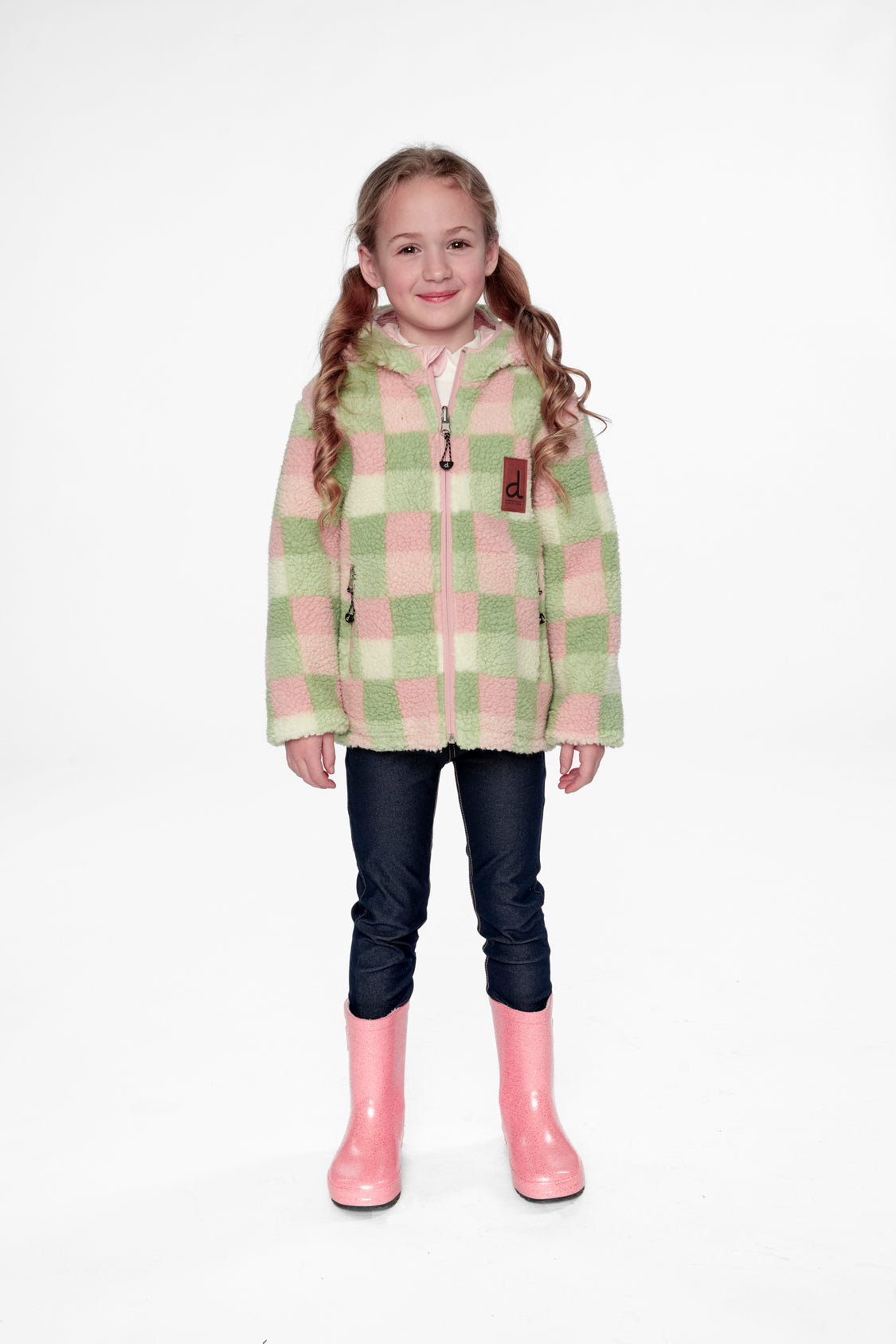 Reversible Fall Jacket Pale Dusty Pink