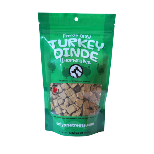 Freeze-Dried Canadian Turkey 43g