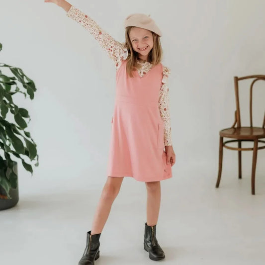 Ruffle Long Sleeve Shirt | Beach Stone