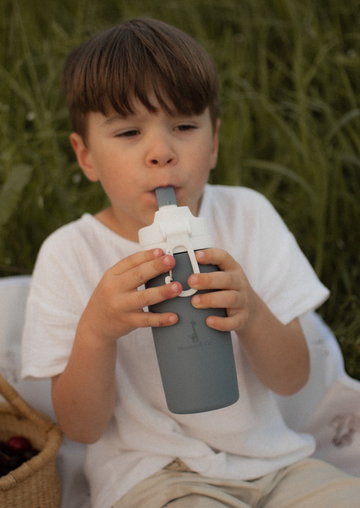 Silicone Water Bottle for Kids | Bouteille d’eau pour enfant en silicone