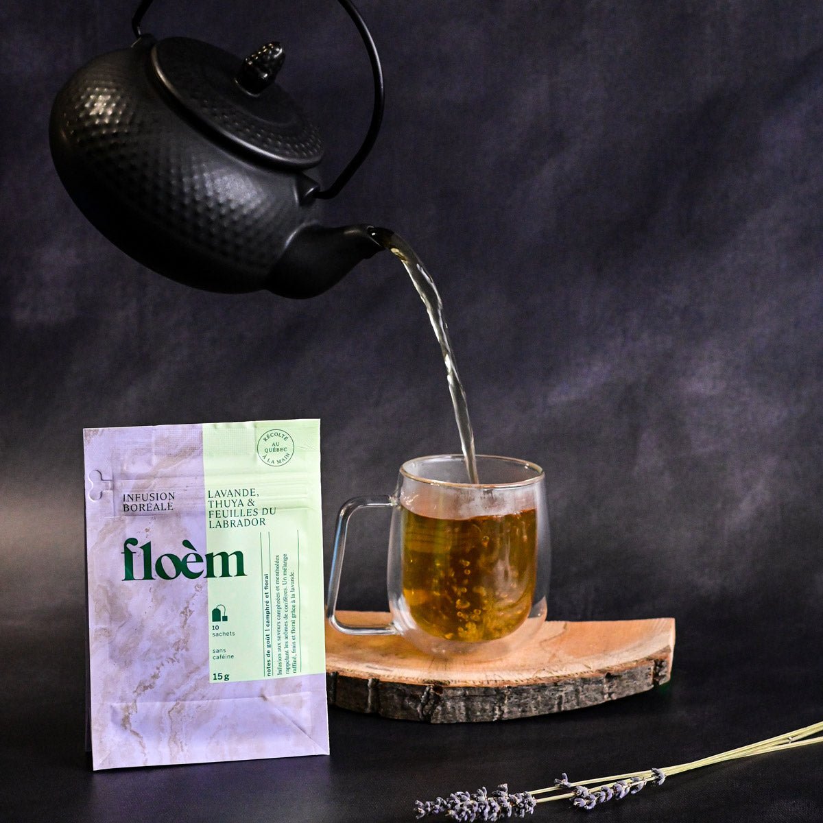 Tisane en sachets Thuya, Lavande & feuilles du Labrador