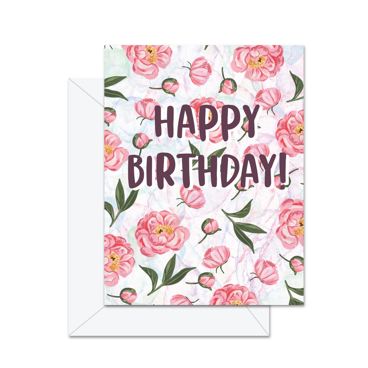 Happy Birthday! (Peonies)