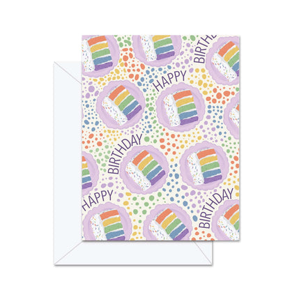 Happy Birthday Rainbow Cake