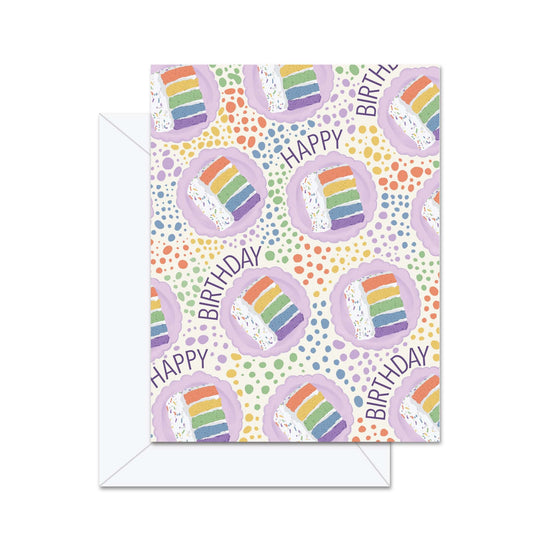 Happy Birthday Rainbow Cake