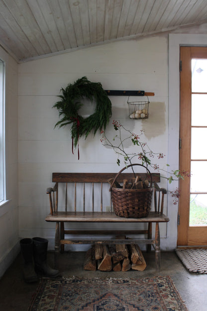 Faux Cedar Wreath