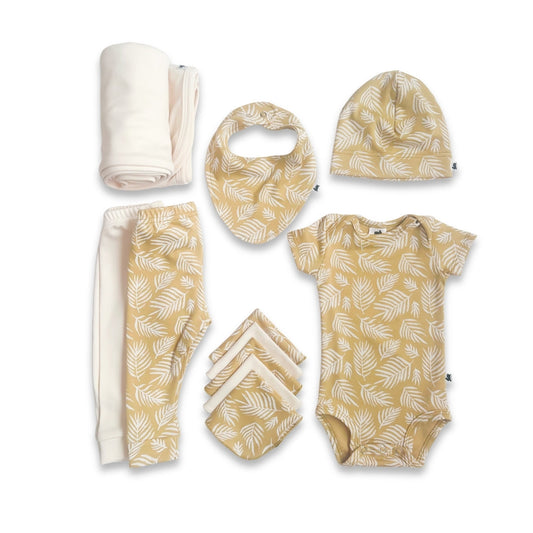 Capsule Gift Box | Palm Fronds & Cream