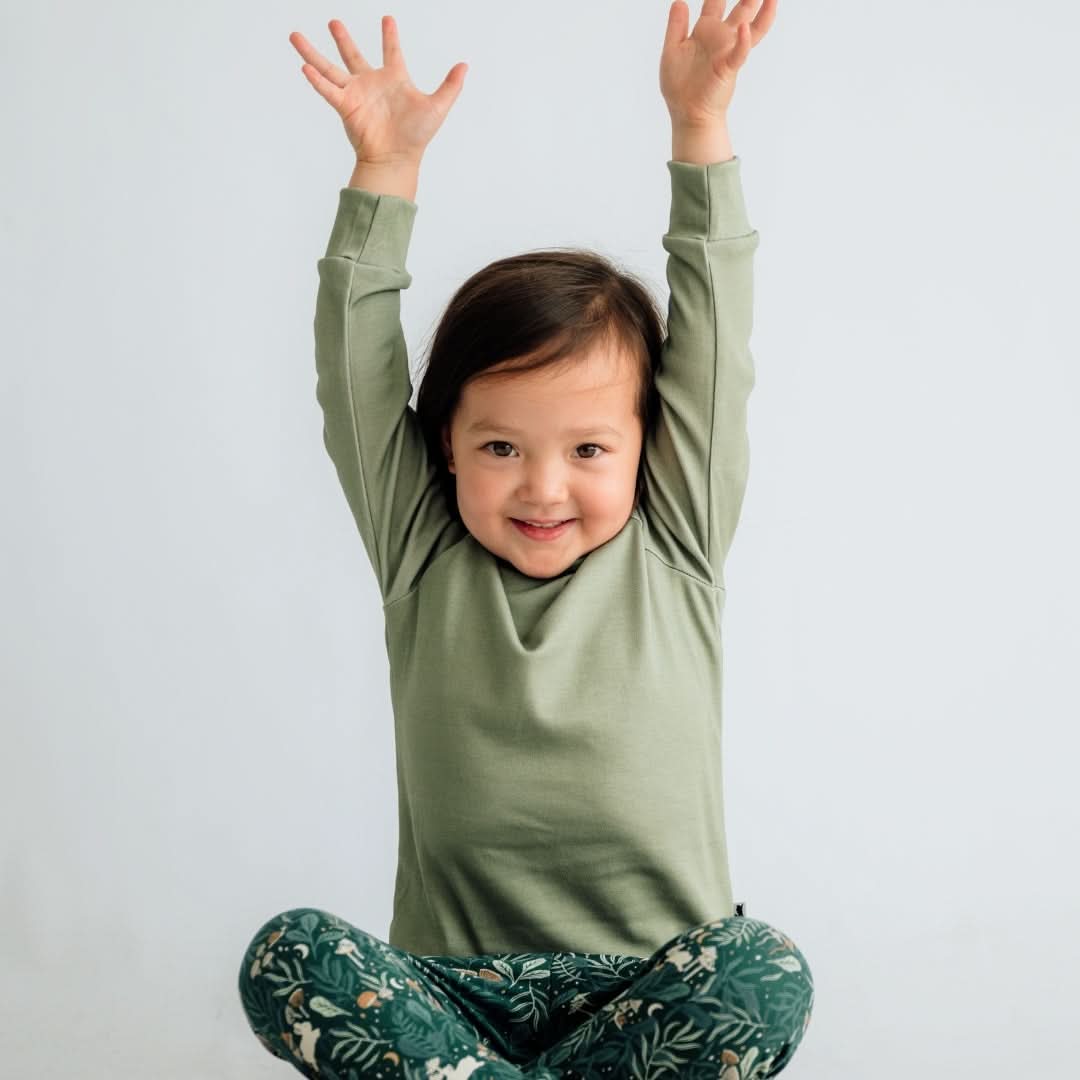 Fleece Raglan Pullover | Juniper