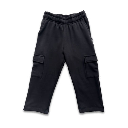 Youth Fleece Cargo Pants | Navy