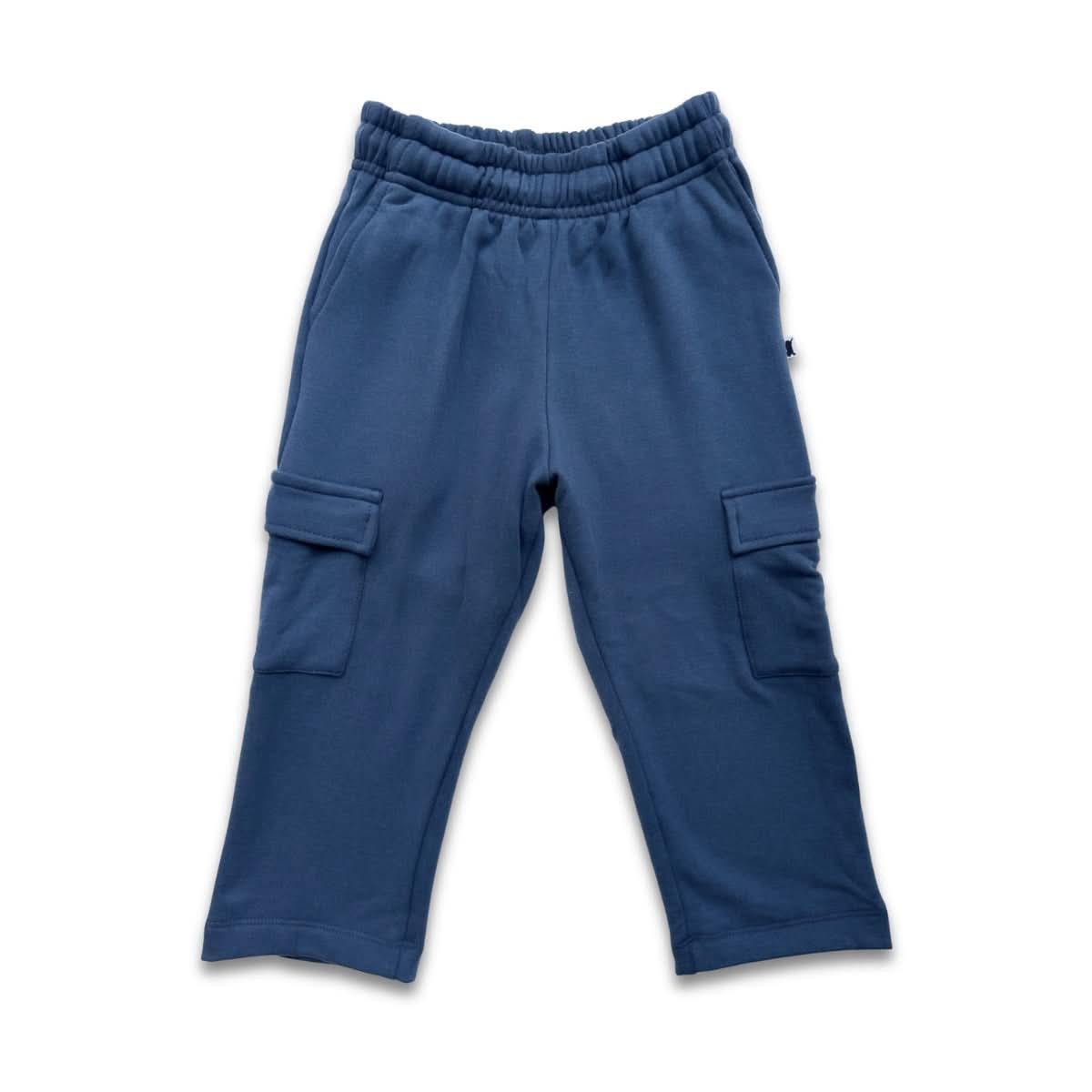 Youth Fleece Cargo Pants | Navy