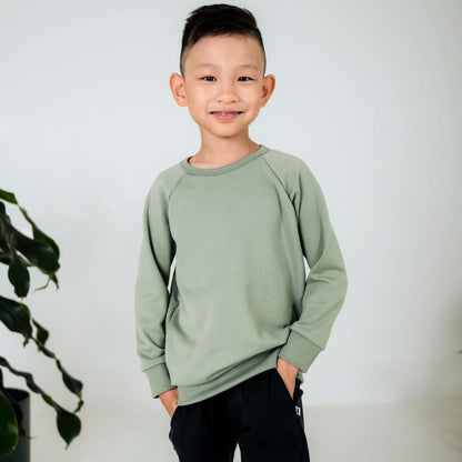 Youth Fleece Pullover | Terracotta