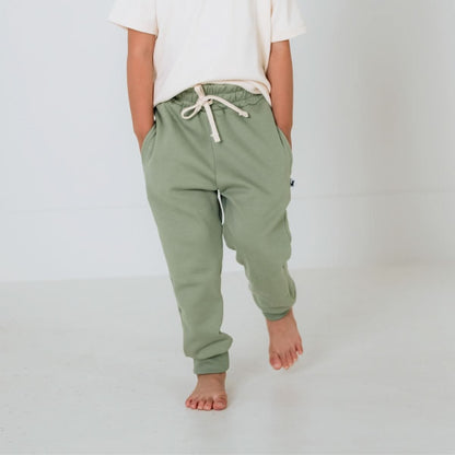 Fleece Joggers Terracotta