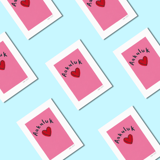 Aakuluk | Love You | Je t’aime 🩷