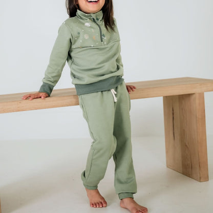 Fleece Joggers Terracotta