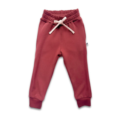 Fleece Joggers | Cranberry