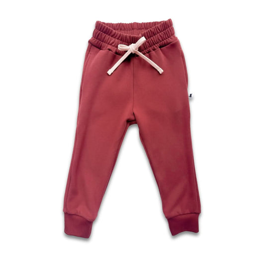 Fleece Joggers | Cranberry