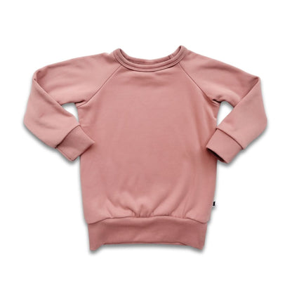 Fleece Raglan Pullover | Cranberry