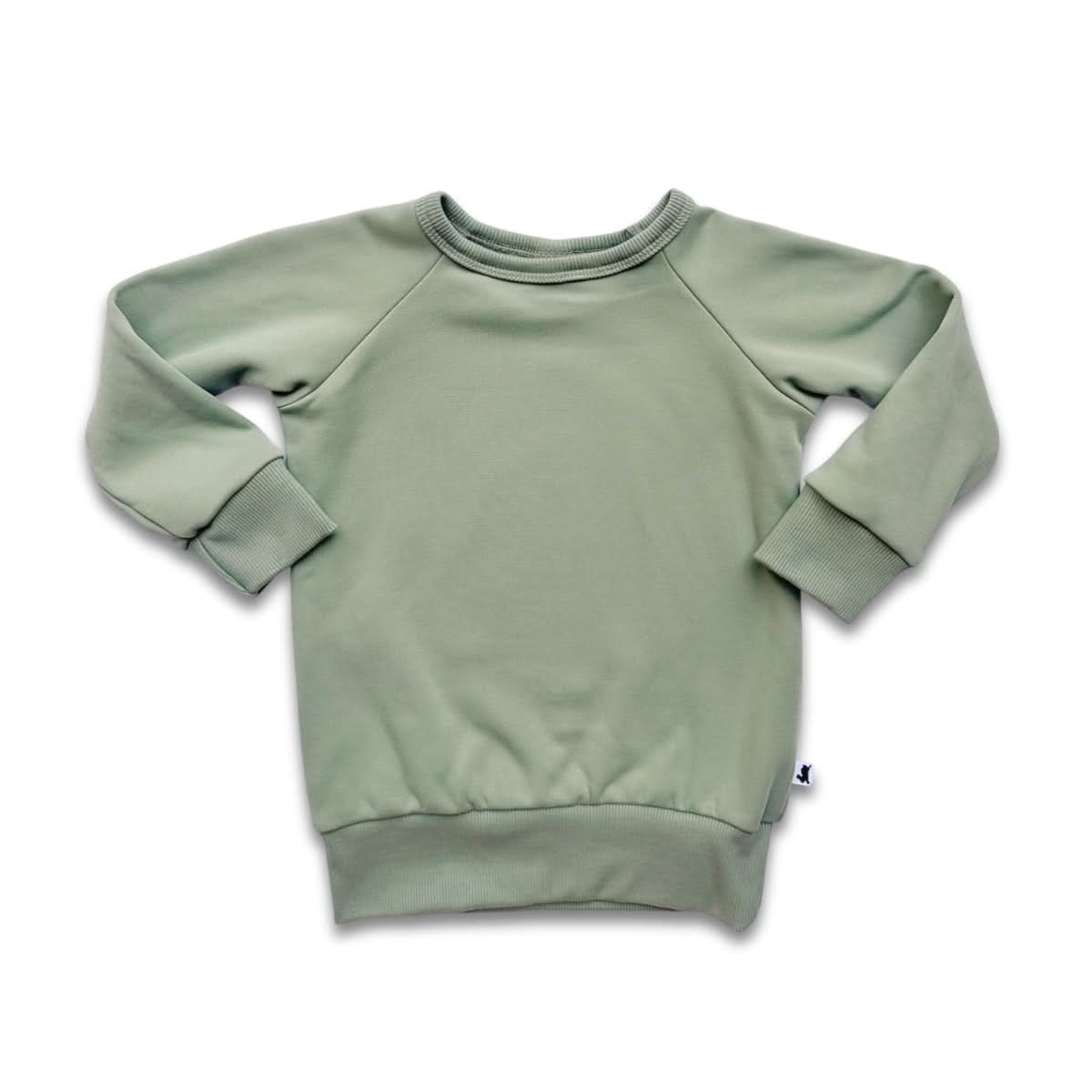Fleece Raglan Pullover | Cranberry