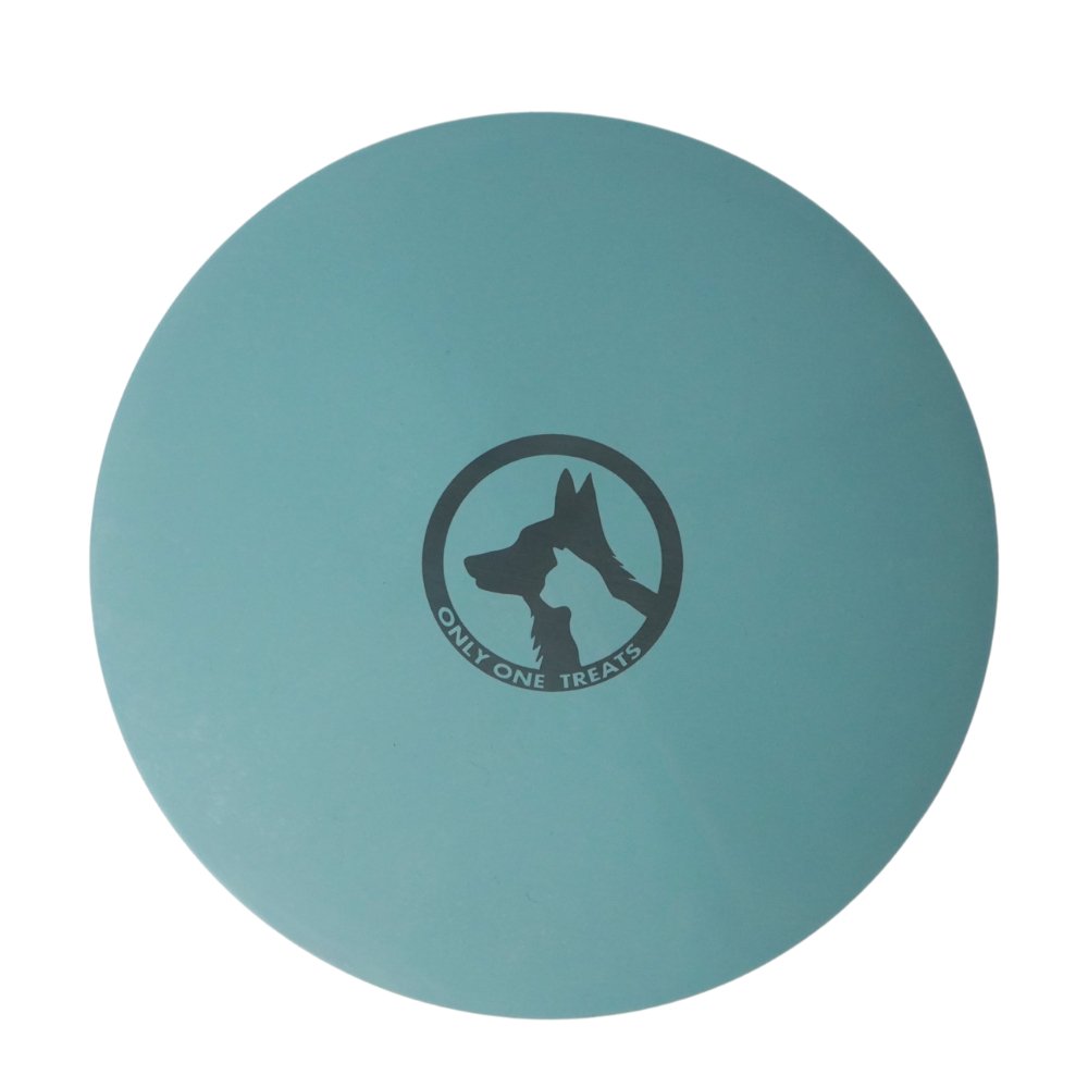 8" Silicone Lick Mat - Blue