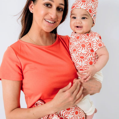 Short-Sleeved Bodysuit | Tidal Blue