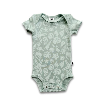 Short-Sleeved Bodysuit | Tangerine