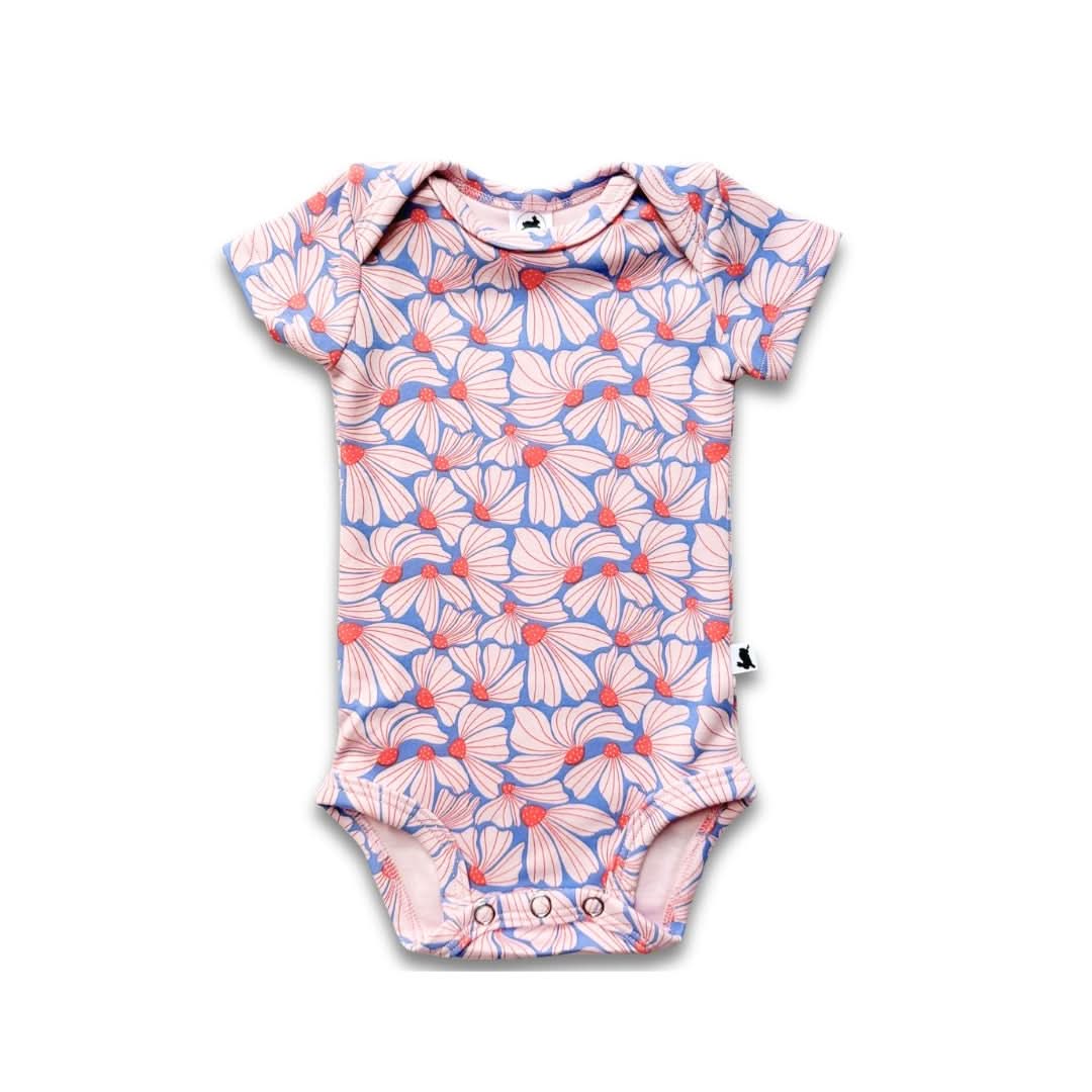 Short-Sleeved Bodysuit | Tidal Blue