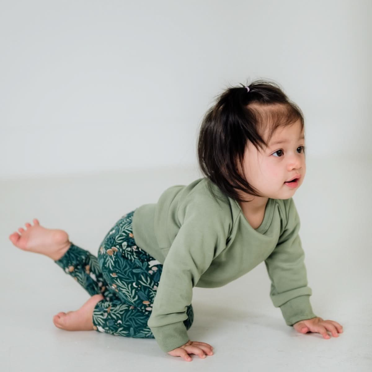 Fleece Raglan Pullover | Terracotta