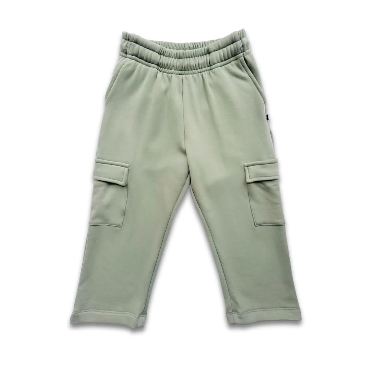 Youth Fleece Cargo Pants | Terracotta