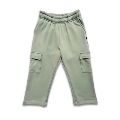 Youth Fleece Cargo Pants | Navy