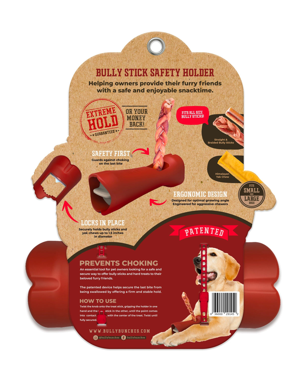 Essential Bully Stick Safety Holder