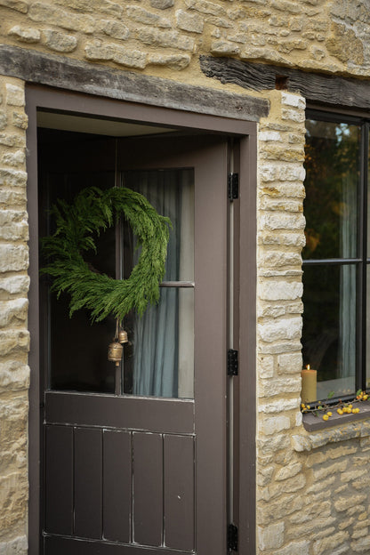 Faux Cedar Wreath