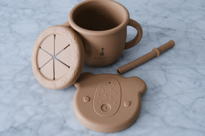 2-in-1 Silicone Cup for Kids | Tasse 2-en-1 en silicone pour enfant