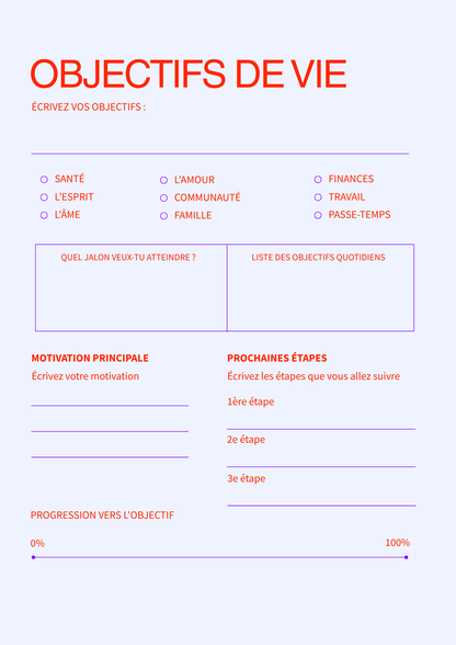 Inuusirmut Turaarijaujuq (Life Goals) Printable | Inuktitut, English & French