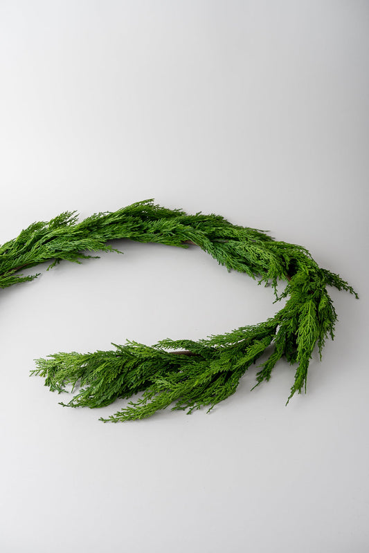 Faux Cedar Garland