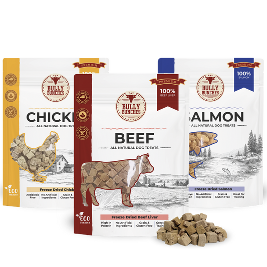Freeze Dried Bundle 100g / 3.5oz x3