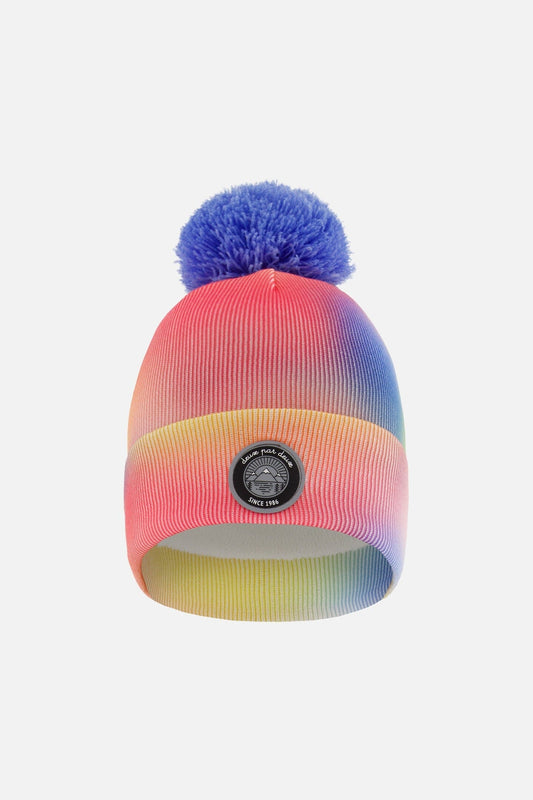 Cable Knit Hat Printed Watercolour