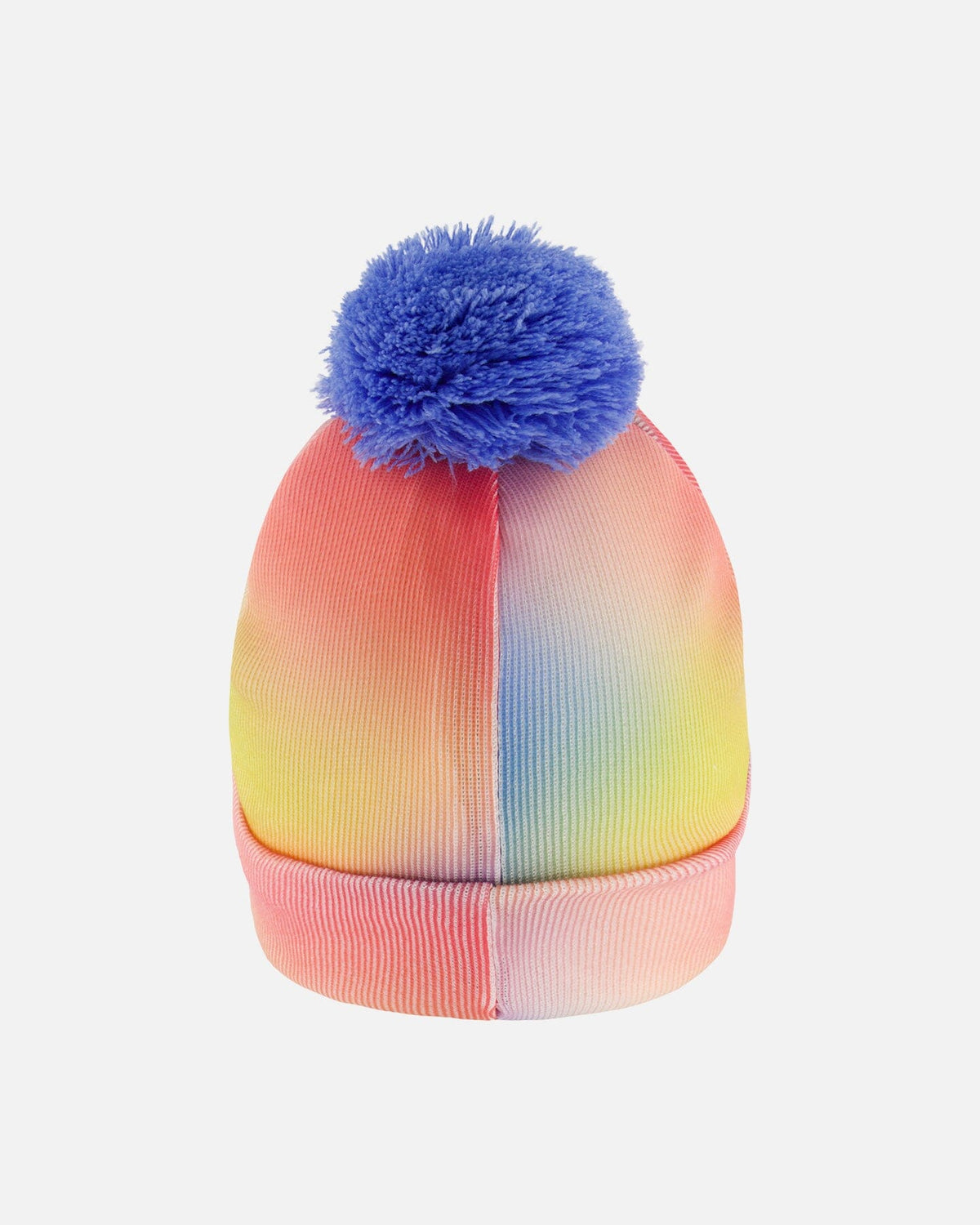 Cable Knit Hat Printed Watercolour