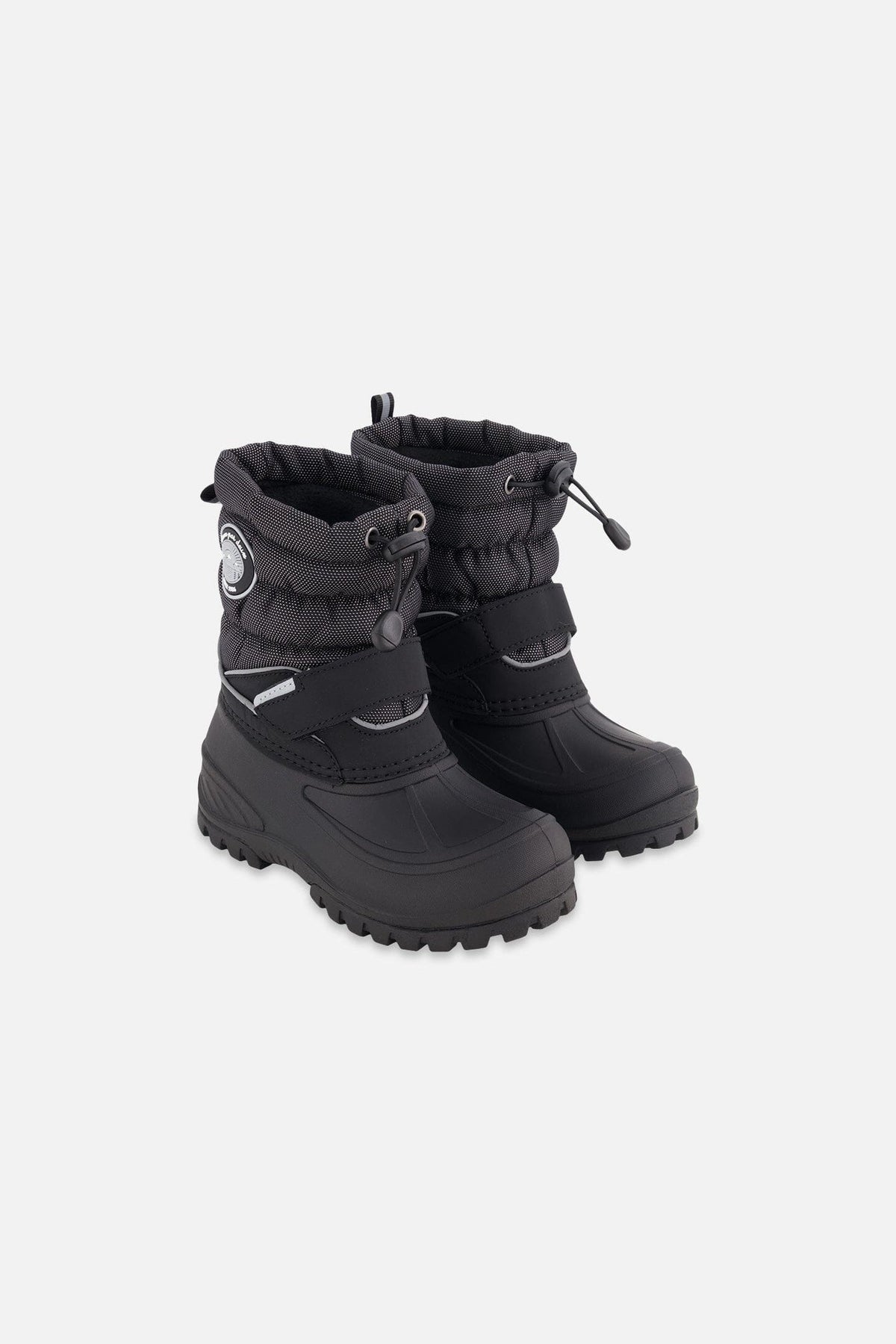Winter Boots Solid Black