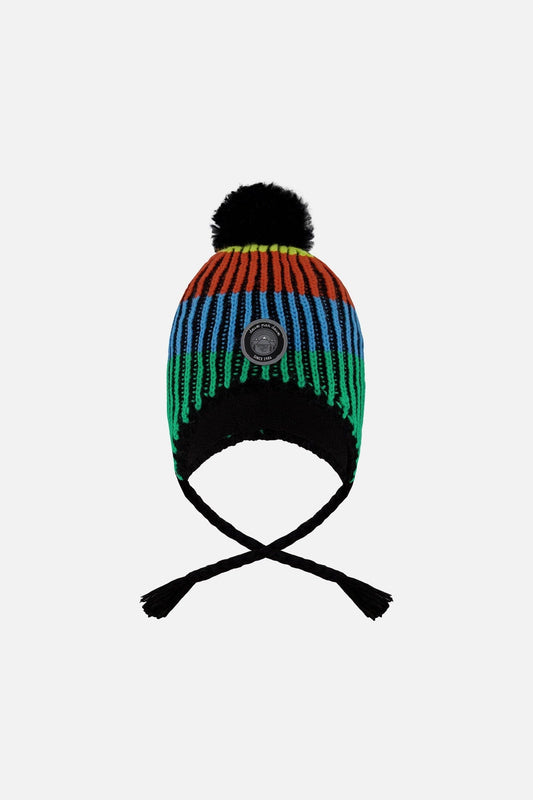 Lined Peruvian Knit Winter Hat