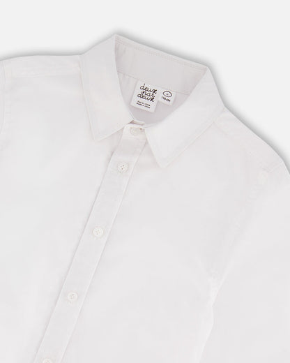 Button Down Shirt White